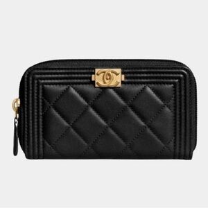 Authentic Chanel Boy Wallet